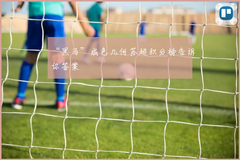 “黑马”成色几何苏超积分榜告诉你答案
